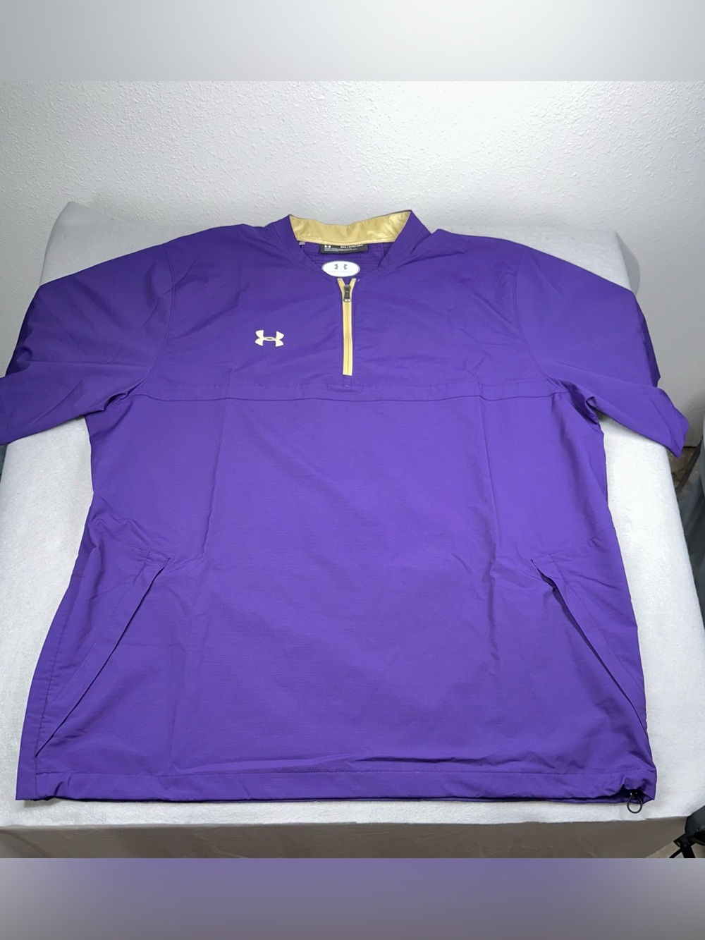 Men's Under Armour UA Storm Cage 1/4 Zip Short Sleeve Windbreaker